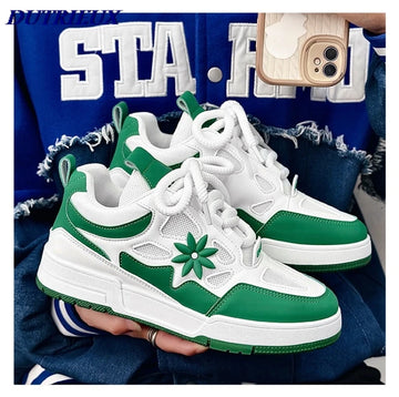 Men's Sneakers Luxury Leather Casual Shoes 2025 Fashion Skateboard Shoes for Men Daily Training Shoes Tenis Masculino
