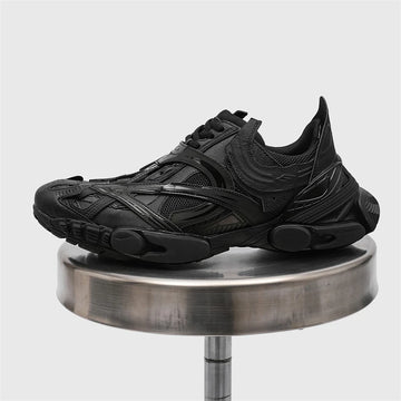 Casual Shoes Silver Couple Dad Shoes 2025 New Women's Shoes Mesh Sneakers Ladies Autumn Star Same Style Flat Sport Anti-slip
